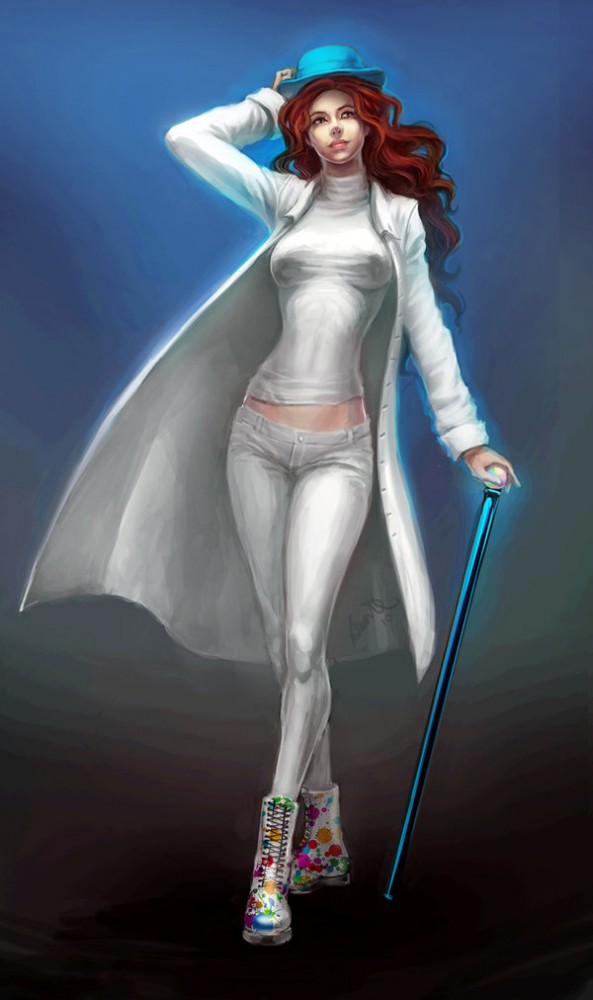 fantasy digital art work anndr kusuriuri illustration photoshop 21